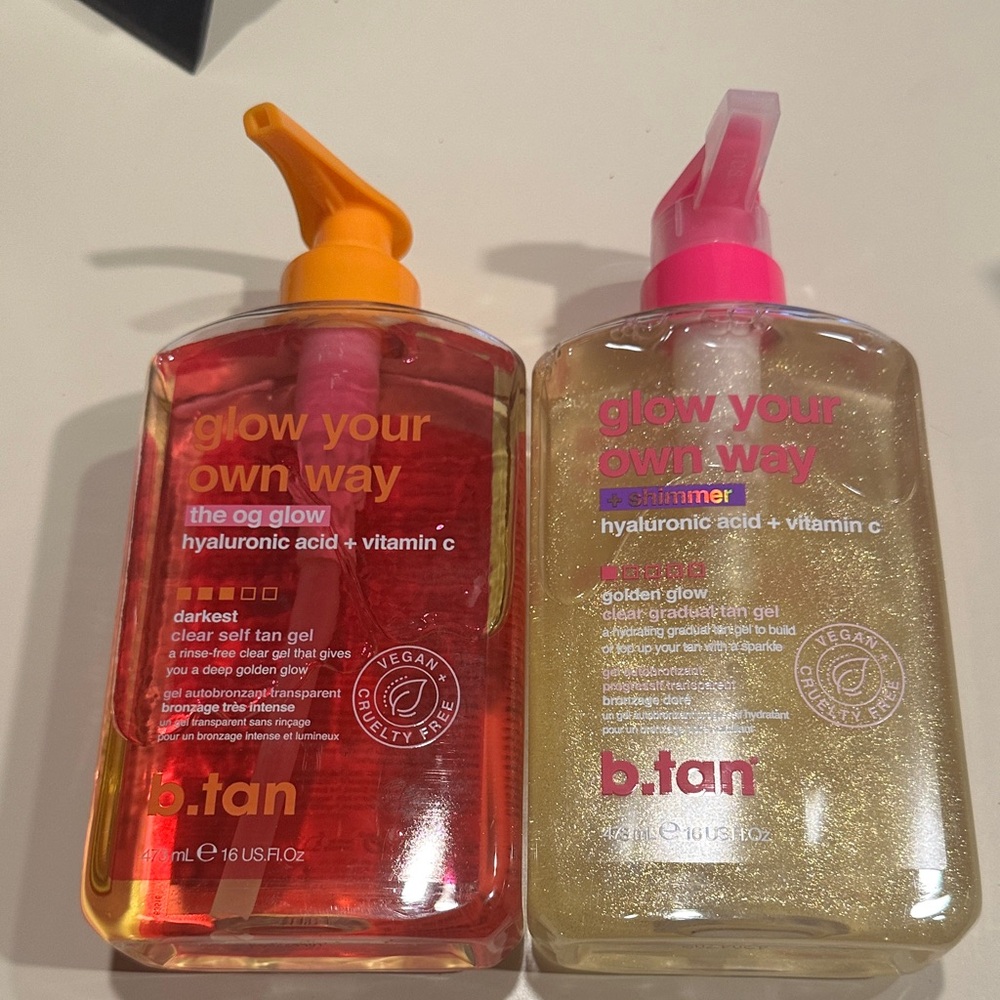 Glow Your Own Way Gel Duo - Orange and Gold